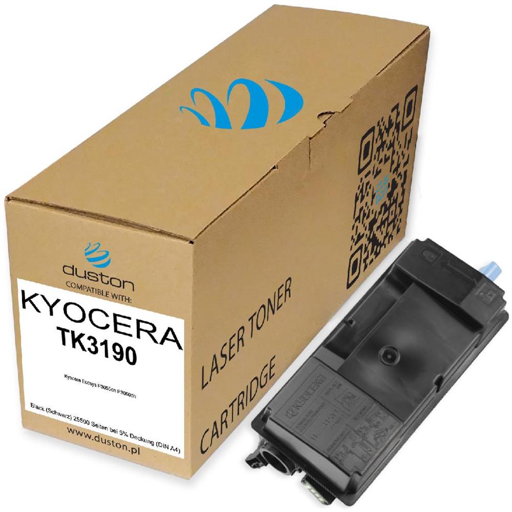 TONER COMPATIBILE - 2x Tk3190, Tk-3190 Negro Compatible Con Kyocera Ecosys P3055dn P3060dn - Foto 2