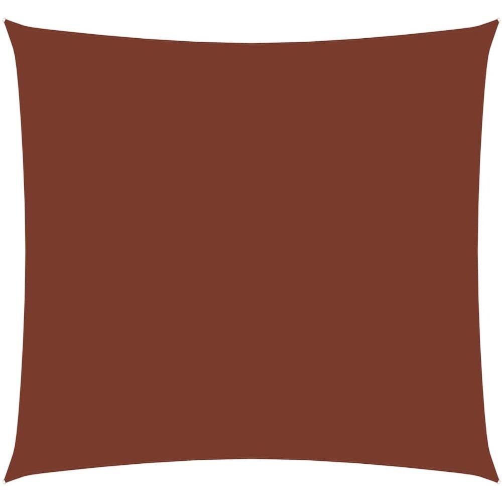 Parasole a Vela Oxford Rettangolare 2,5x3 m Terracotta - Foto 1