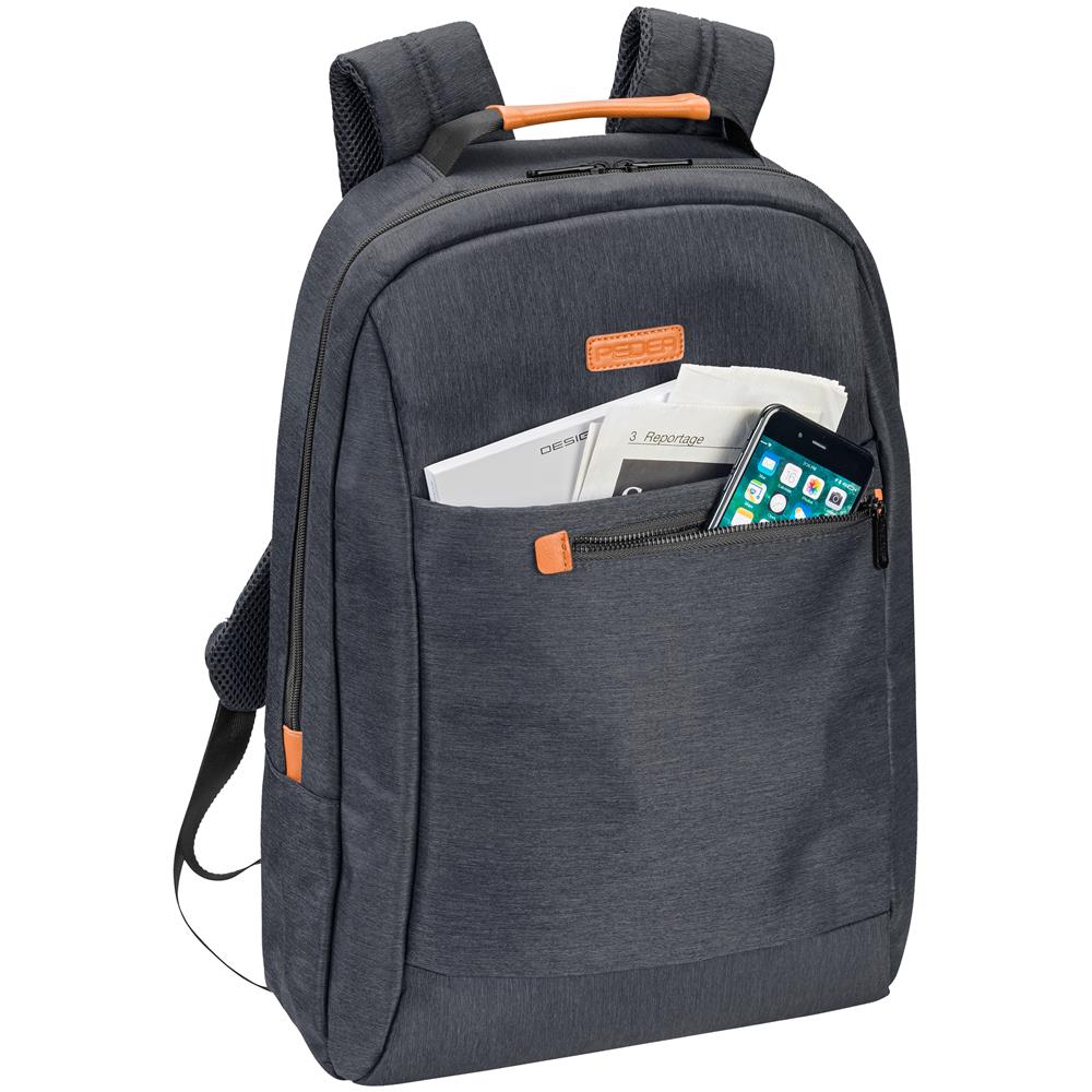 66066430 Borsa Per Notebook 43,9 Cm (17.3"") Zaino Grigio - Foto 2