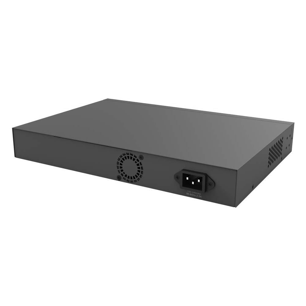 ECS1112FP switch di rete Gestito L2+ Gigabit Ethernet (10/100/1000) Nero Supporto Power over Ethernet (PoE)  - Foto 3