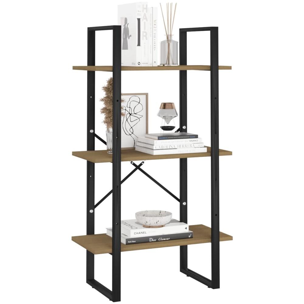 Scaffale Portaoggetti 60x30x105 cm in Legno Massello di Pino - Foto 2