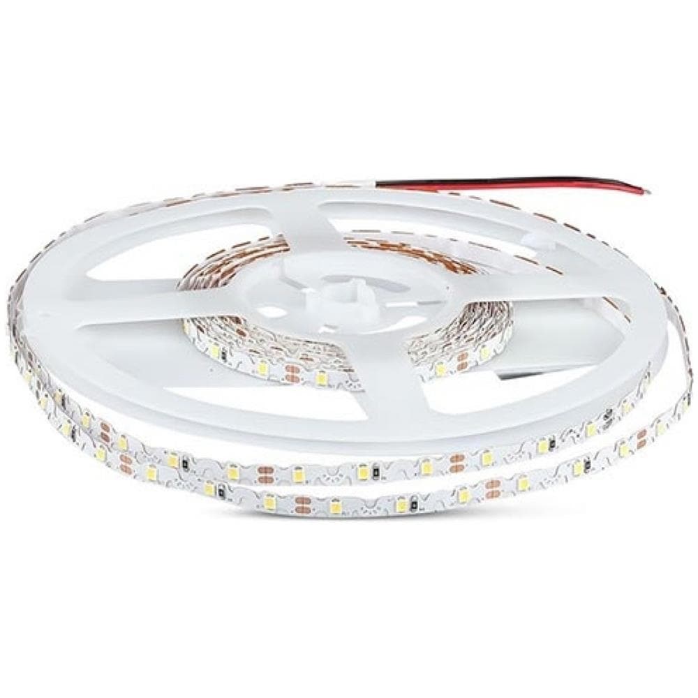 V-tac Vt-2835-s Striscia Led 12v Smd2835 Modellabile 5m 4.2w / m 60led / m 100lm / w Monocolore Bianco Freddo 6500k Ip20 - Sku 212561 - Foto 1