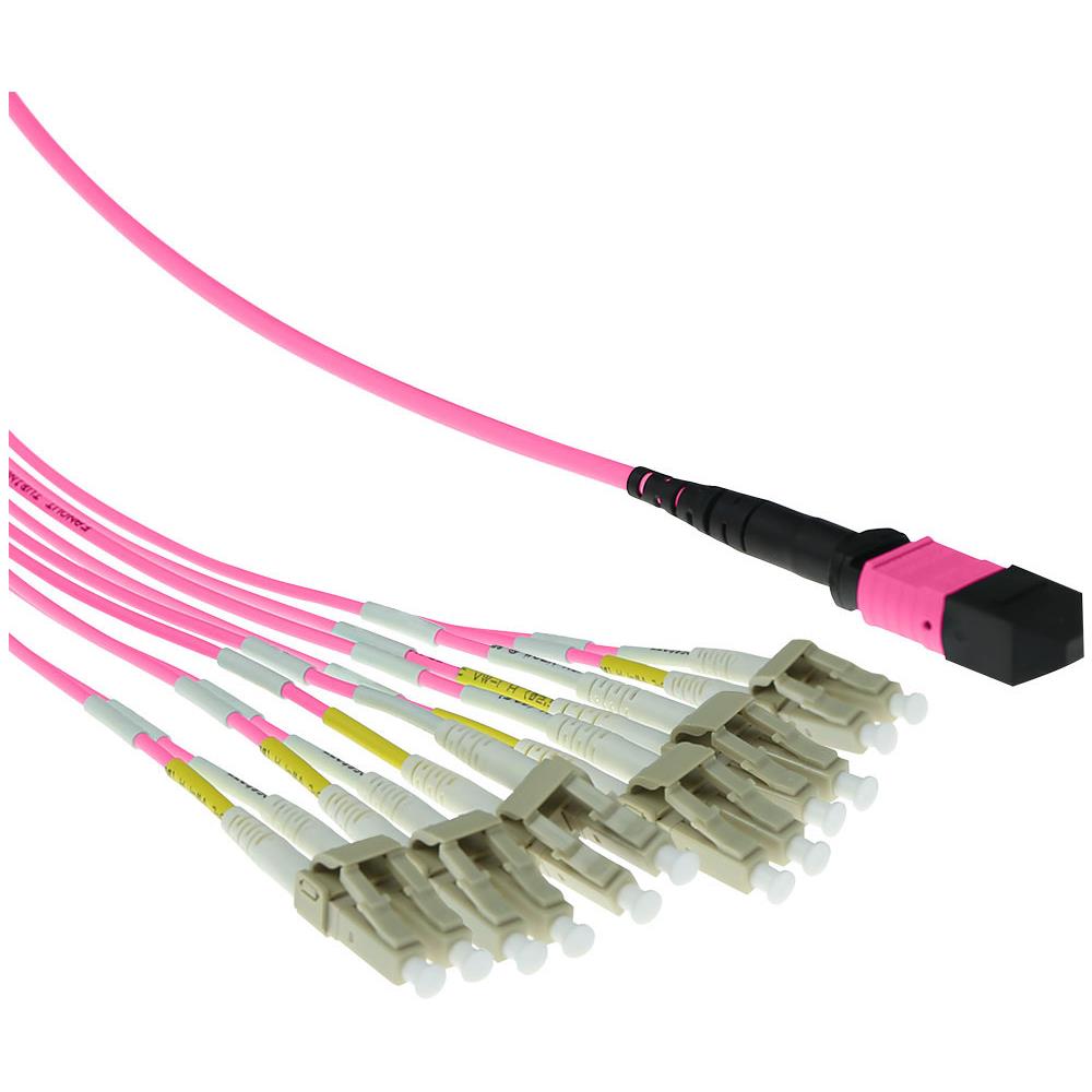 RL7852 cavo InfiniBand e in fibra ottica 2 m MPO /MTP 12x LC Giallo - Foto 1