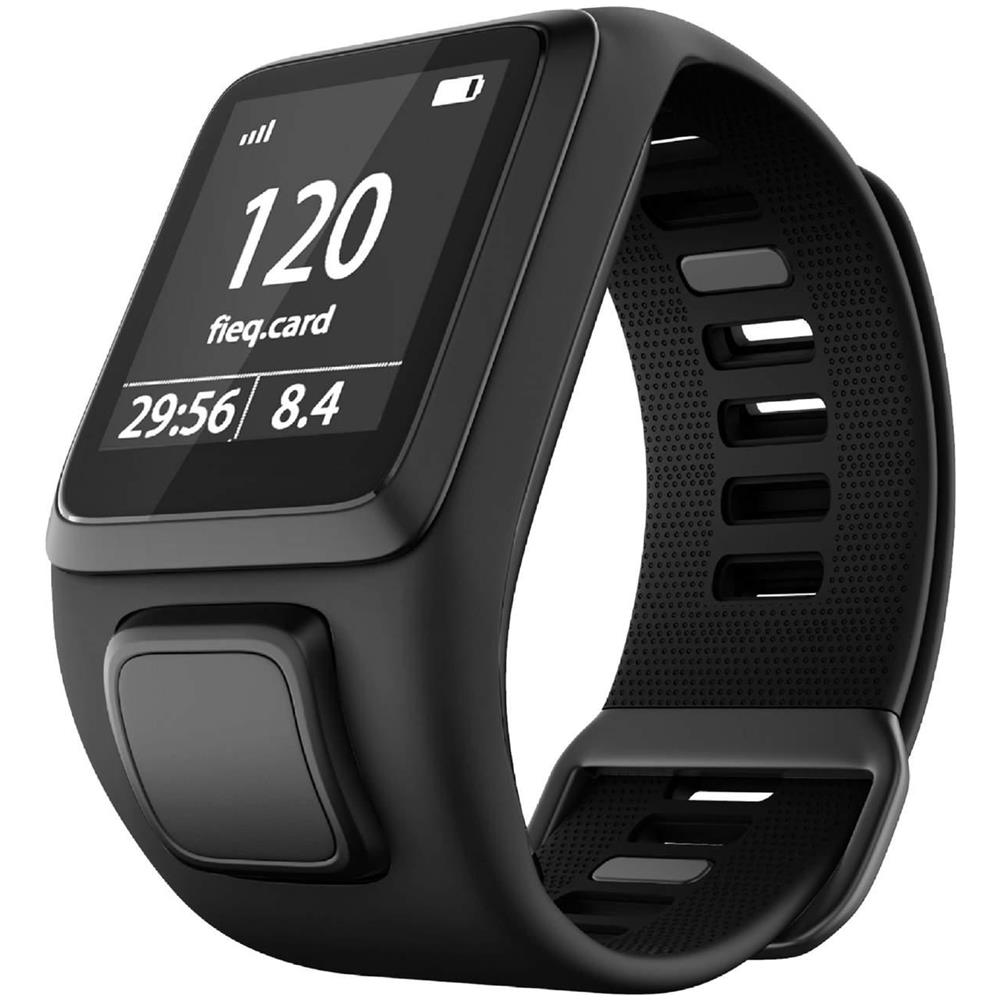 Bracciale Tomtom Avventuriero/golfista/corridore/spark In Silicone Da Mm Black - Foto 1