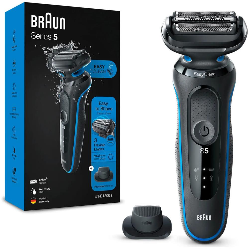 Series 5 51-B1200S Rasoio Trimmer Blu - Foto 2