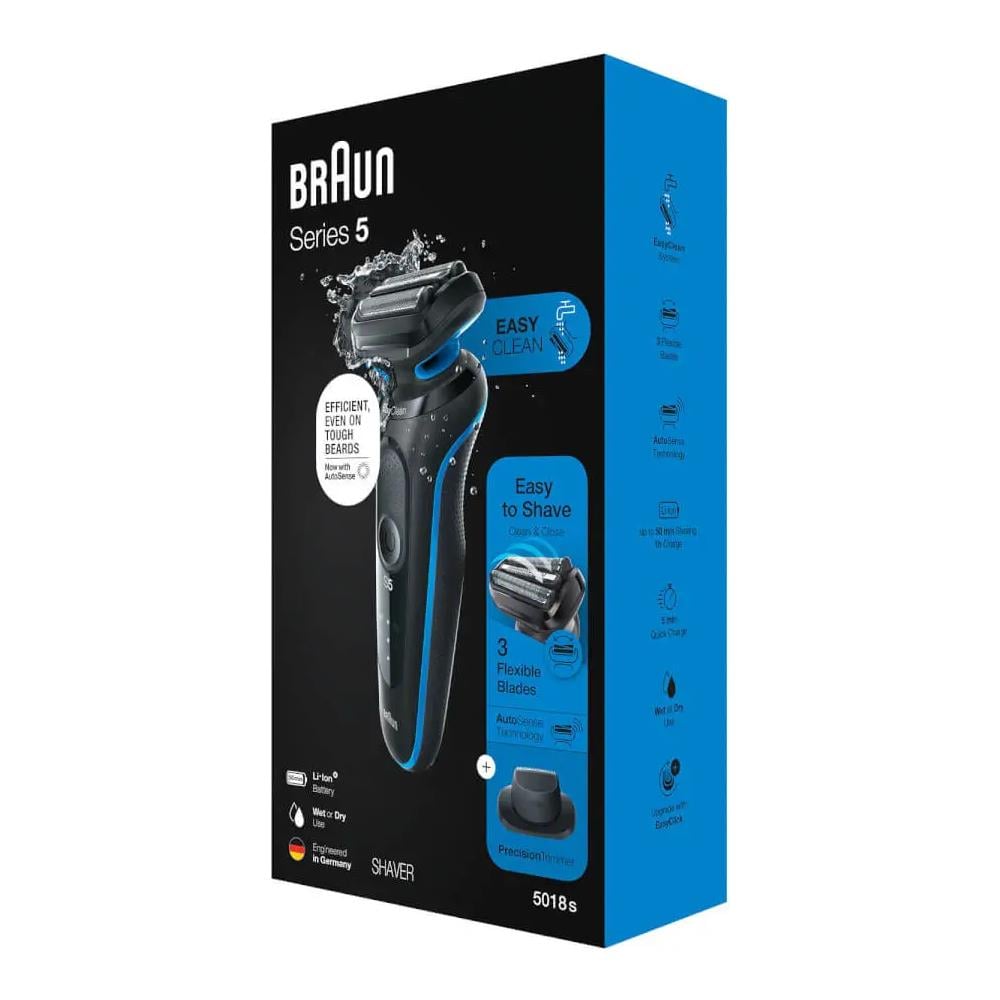 Series 5 51-B1200S Rasoio Trimmer Blu - Foto 3