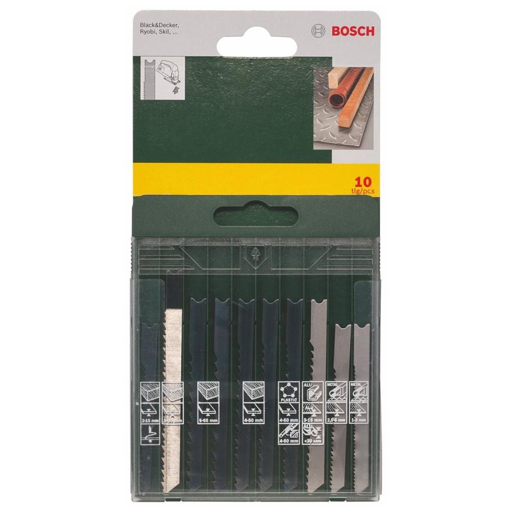 10 Lame Legno Metallo Plastica Attacco U - Foto 2