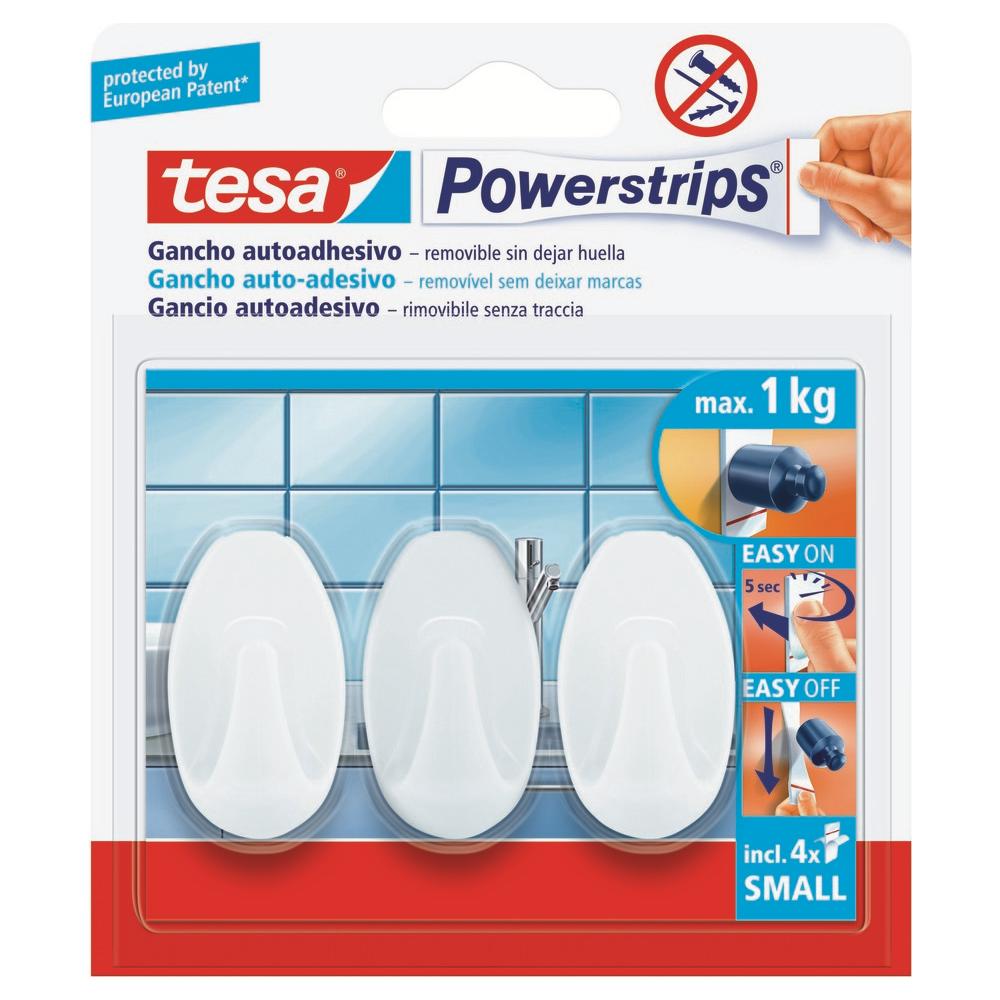 Powerstrip Small Gancio Ovale, 4 Strisce, Max 1 Kg - Foto 2