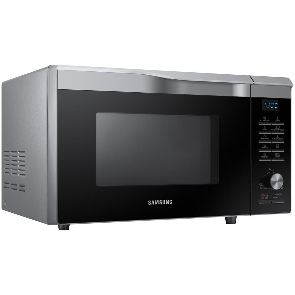 SAMSUNG - MC28M6075CS Microonde+Grill+Aria Ventilata Potenza 900+Potenza  Grill 1500+Potenza Aria Ventilata 2100 Watt Capacità 28 Litri Colore  Argento / Nero - ePRICE