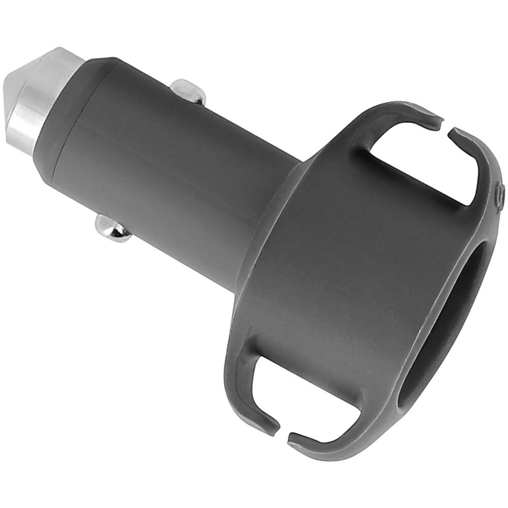 Caricabatterie Auto 2x Porte Usb 4.8a Garanzia A Vita - Grigio - Foto 5