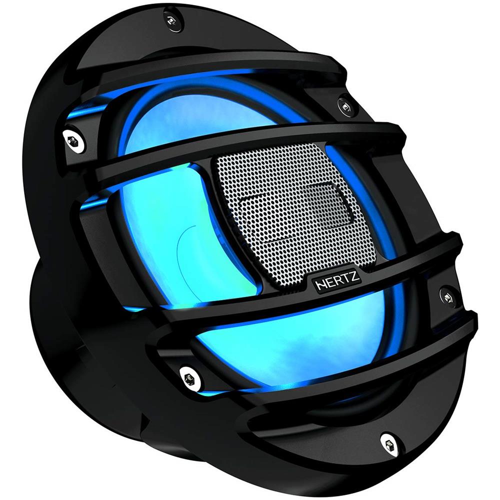 Coppia Altoparlanti Coassiali Con Illuminazione A Led Rgb Hmx 6.5 S Ld Serie Powersport A Due Vie 165 Mm 4 Ohm - Foto 3