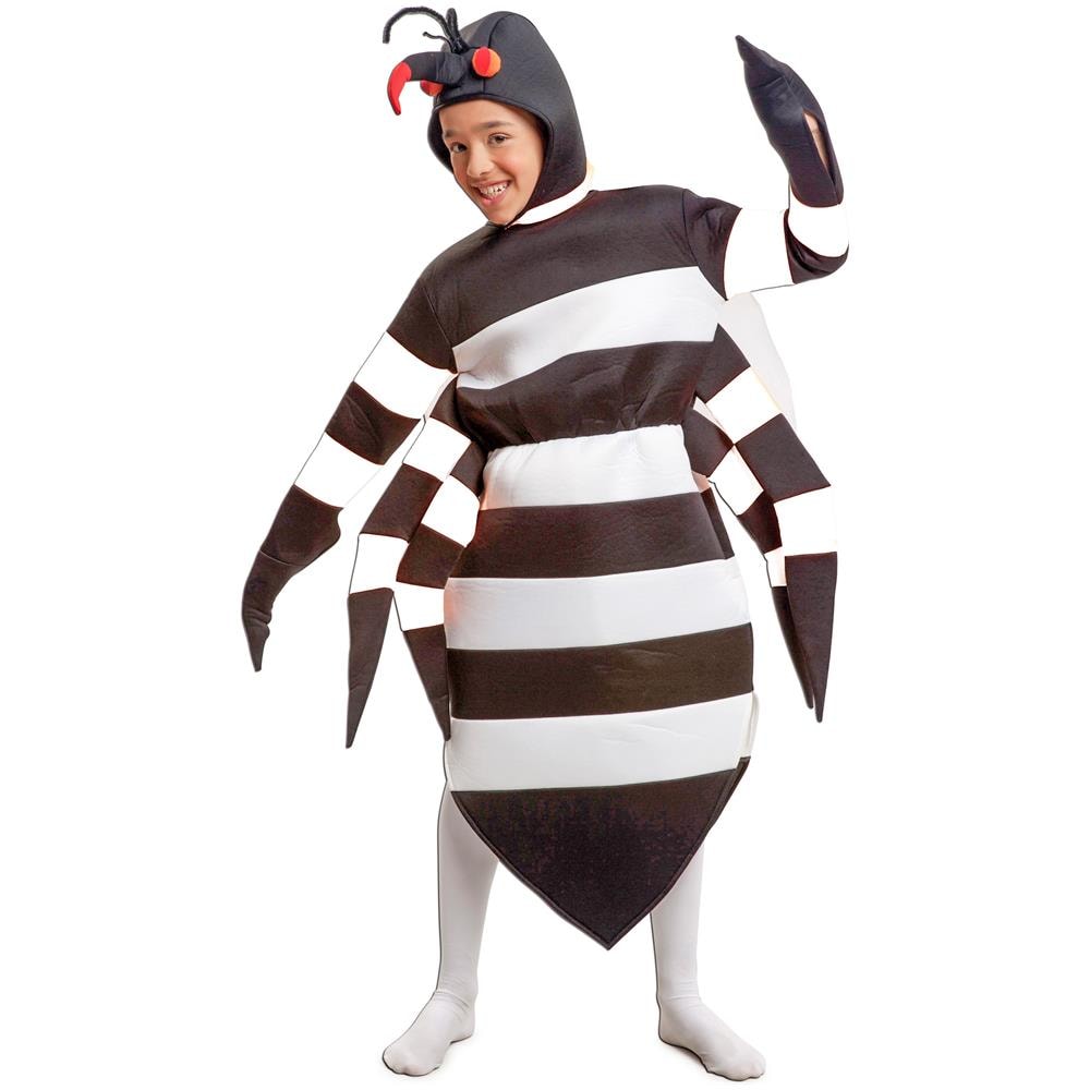 Travestimento Da Zanzara Tigre Per Bambino - Taglia: 5 A 6 Anni - Foto 1