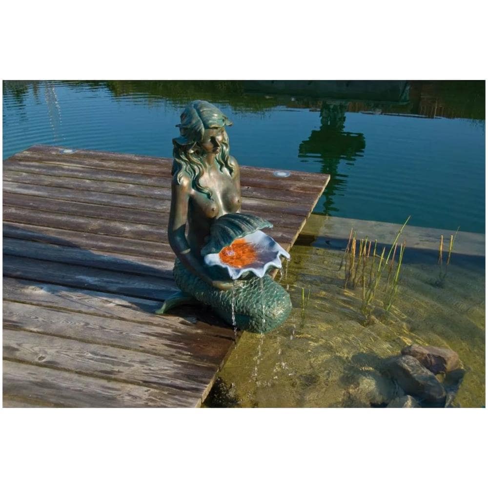 Gioco D'acqua Oslo Bronzo E Verderame - Foto 1