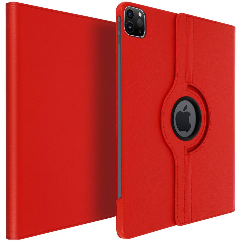 Custodia Ipad Pro 11 / Air 2022, 2020 Supporto Regolabile 360° Rosso - Foto 1