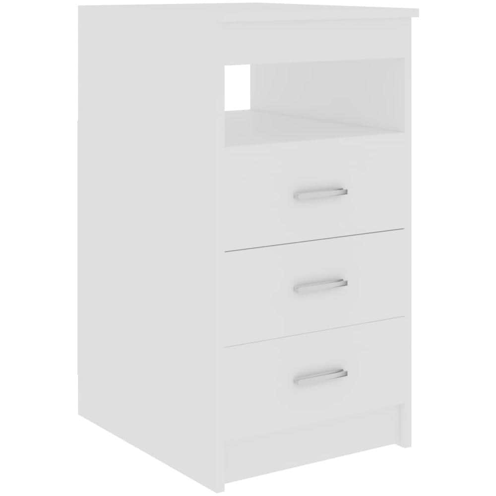 Cassettiera Bianca 40x50x76 cm in Legno Multistrato - Foto 2