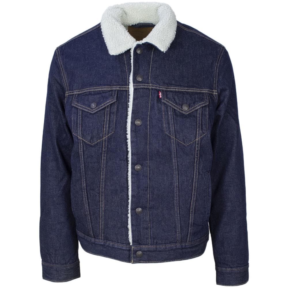 Marchio: Levi`s - Genere: Uomo - Tipologia: Giacche - Stcolore: Blu, Taglia: S - Foto 1