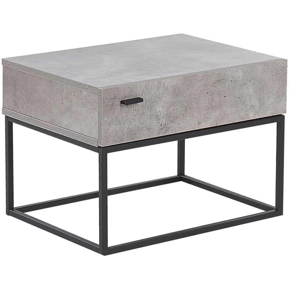 Comodino In Effetto Cemento Cairo - Foto 1