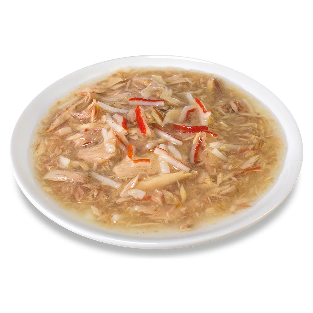 Atún Blanco En Salsa Con Palito De Cangrejo80 Gr - Foto 1