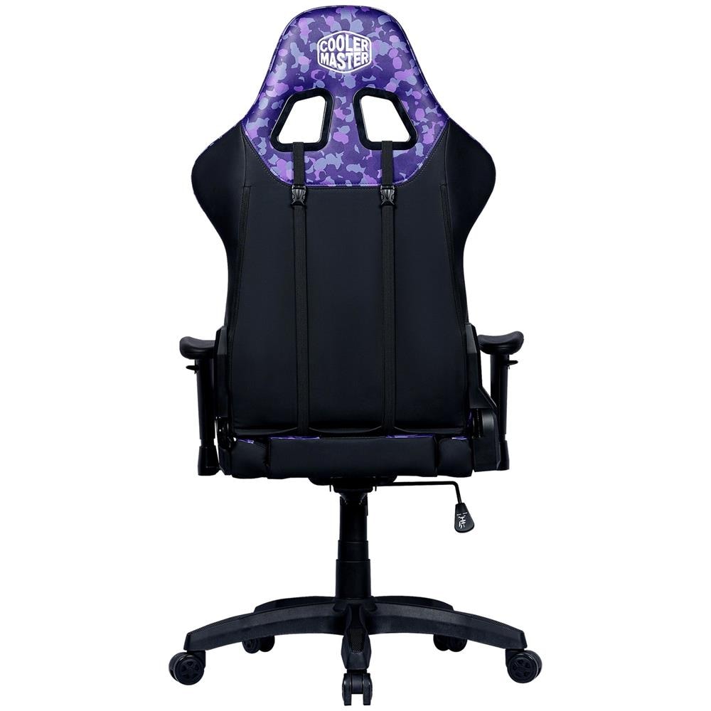 Sedia Gaming Caliber R1S Purple Camo in PU Traspirante Colore Nero / Porpora - Foto 8