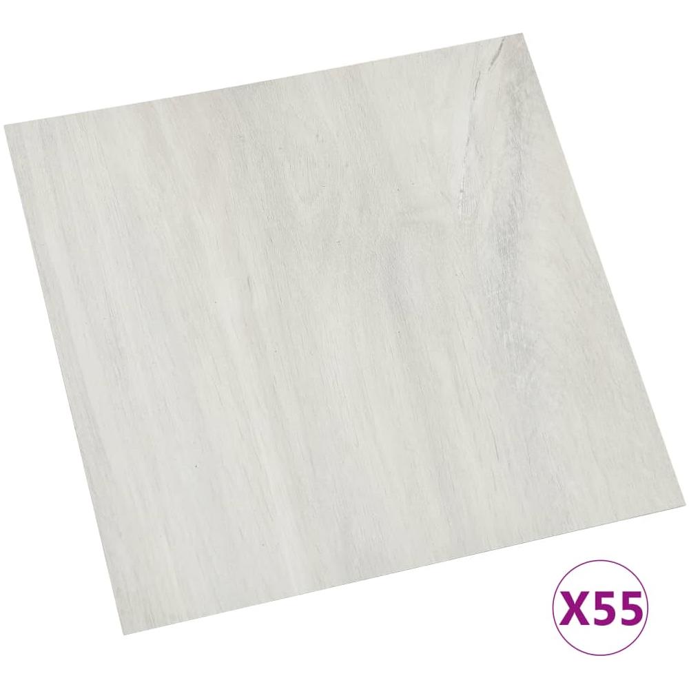 Listoni per Pavimenti Autoadesivi 55 pz in PVC 5,11 m² Crema - Foto 2