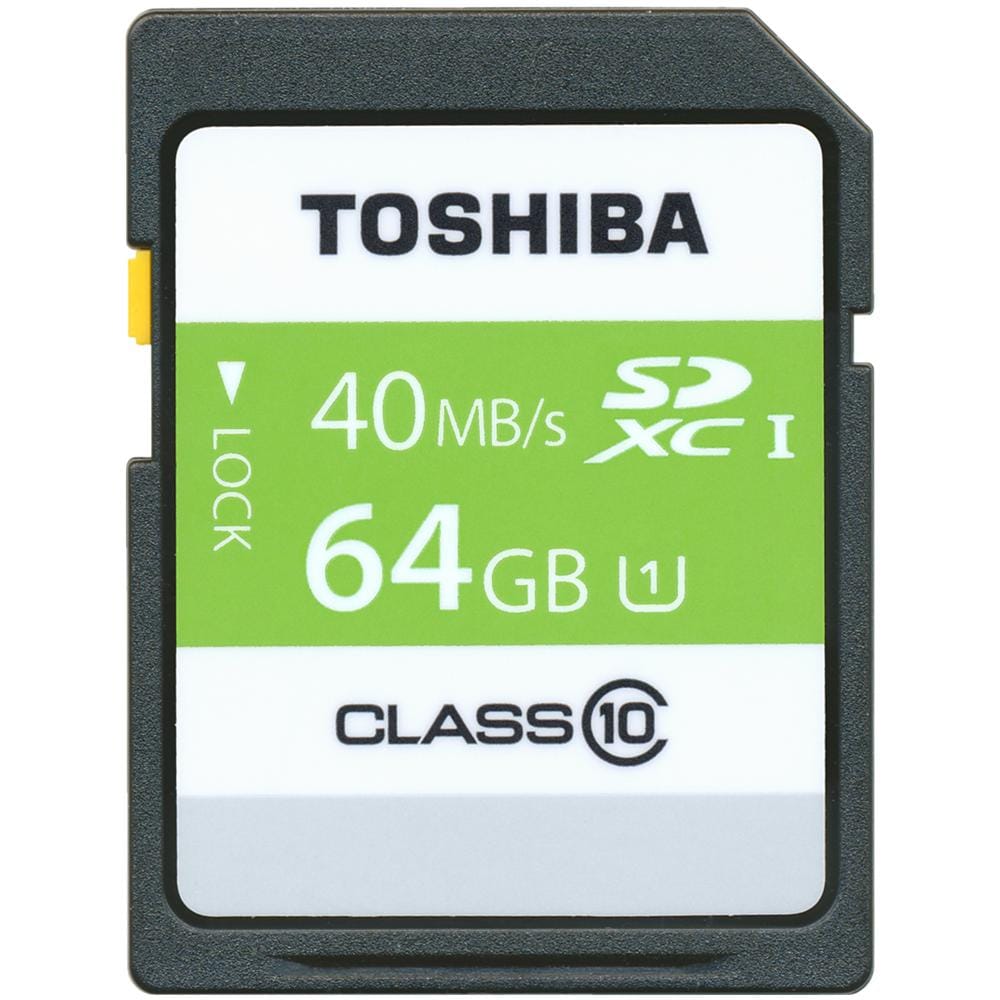 SDXC UHS1, 64GB, 64 GB, Secure Digital Extended Capacity (SDXC) , 40 MB / s, -25 - 85 C, -40 - 85 C, 2,4 cm - Foto 1