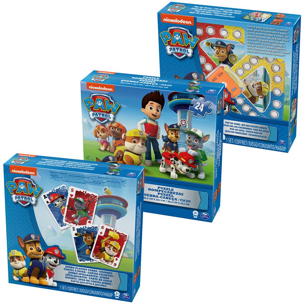 Paw Patrol 3 Pack Games Bundle 3 in 1 - Foto 1