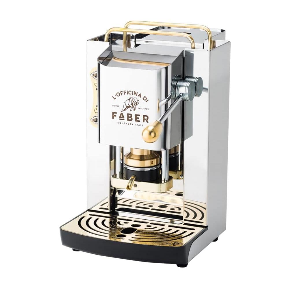 Macchina da Caffè Espresso Automatica Pro Deluxe Serbatoio 1.3 Lt. Potenza 500 Watt Colore Acciaio Inox / Nero - Foto 1