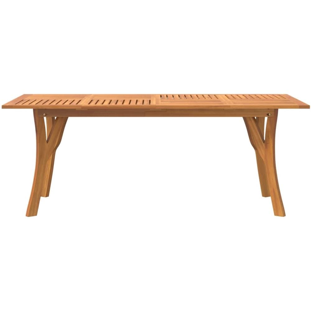 Tavolo Da Giardino 200x90x75 Cm Legno Massello Di Acacia - Foto 3