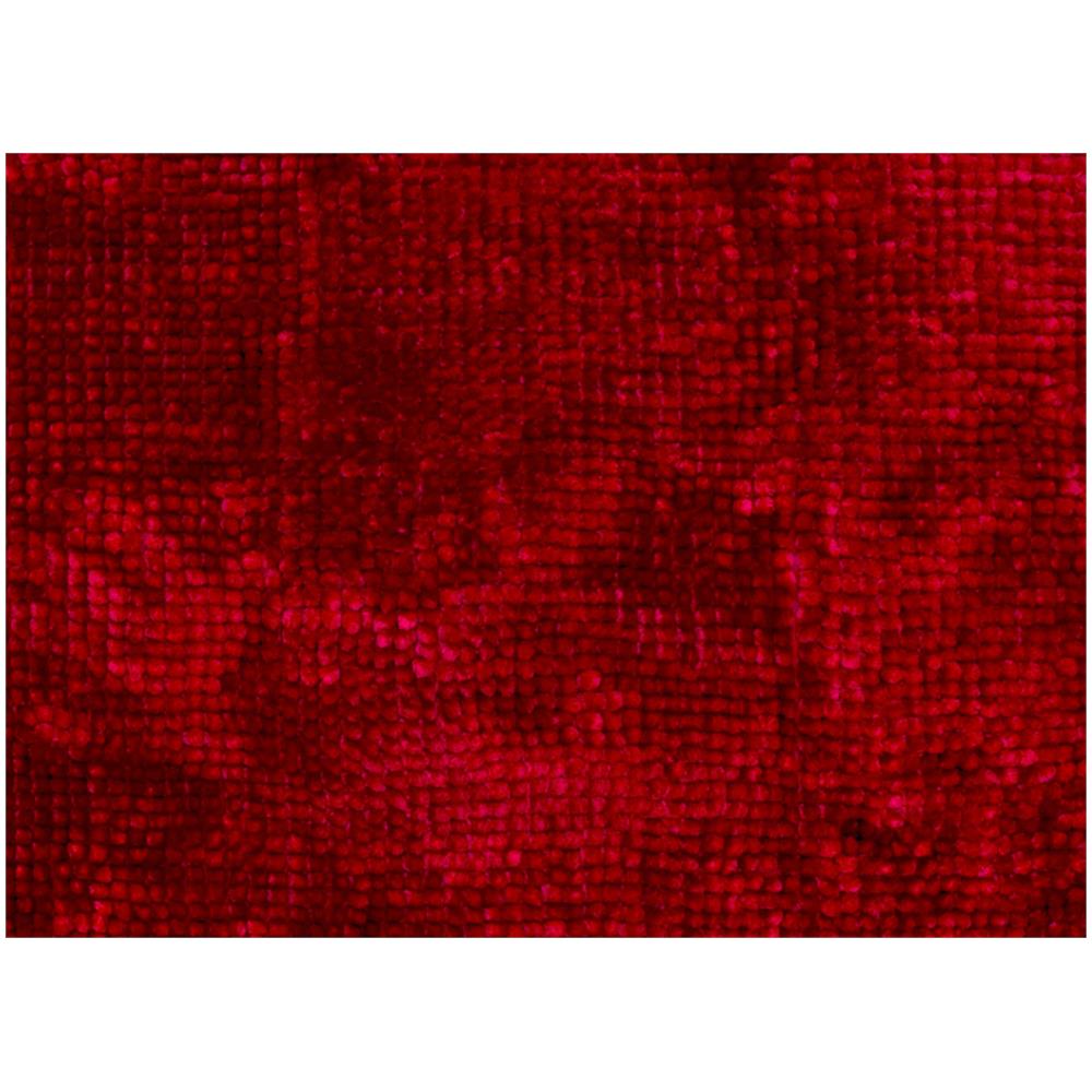 Tappeto Shaggy Bagno E Cucina Retro Antiscivolo In Microfibra Perla Bordeaux 50x80 Bordeaux - Foto 2