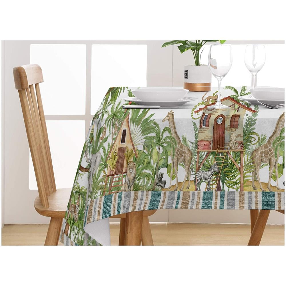 Tovaglia Tavolo Cucina Copritavola Digitale 100% Cotone Savana Sv 145x250 Savana - Foto 1