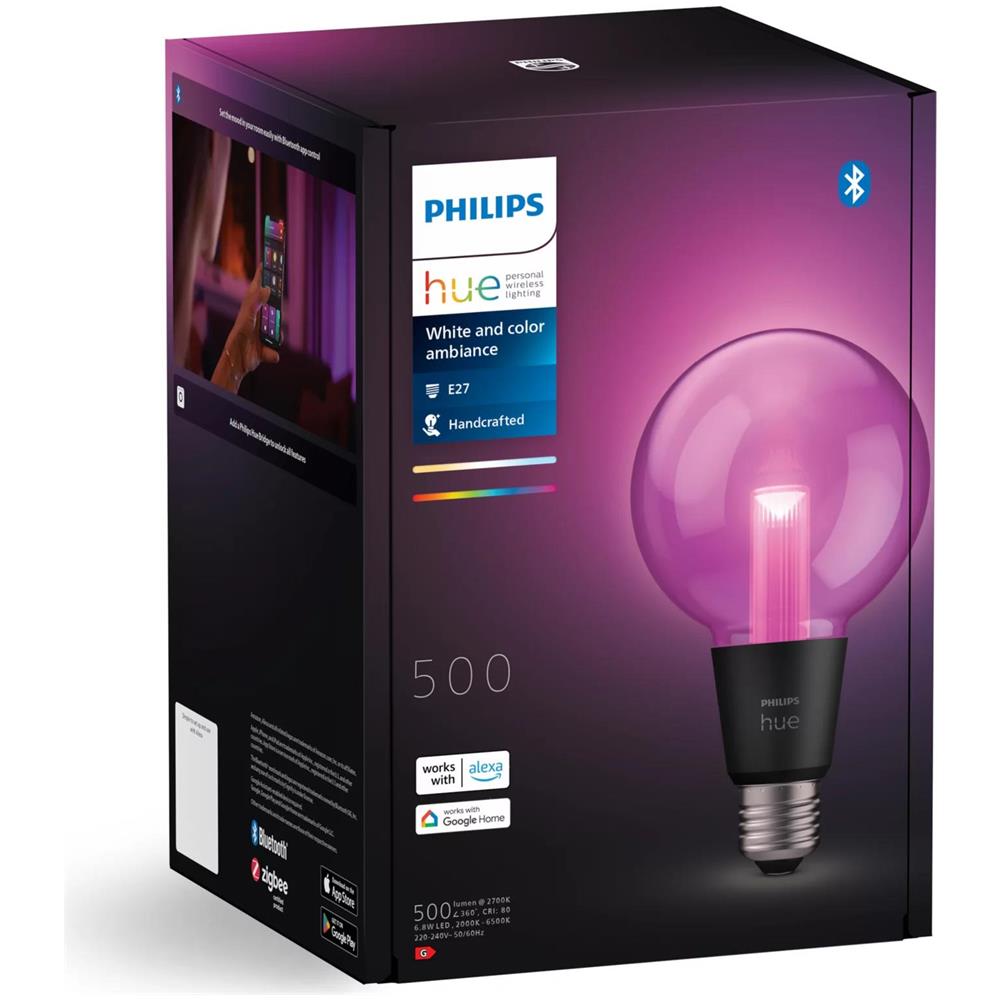 Philips Hue White and Color ambiance Lightguide Lampadina Smart E27 60 W - Foto 3