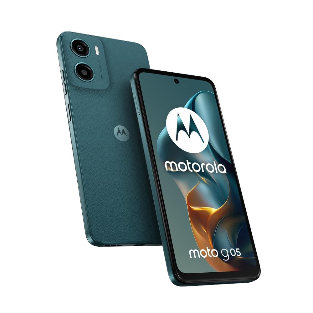 Moto G05 4G 128GB 4GB Ram Display 6.67" Main Camera 50MP Dual nanoSim USB tipo-C Android 15 Helio G81 Extreme 5200mAh Forest Green - Foto 1