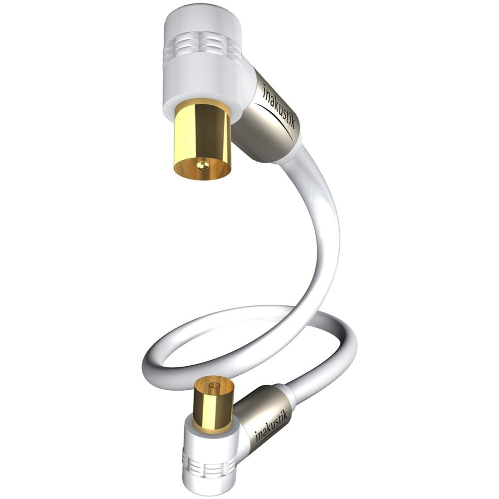 Cavo Antenna Coassiale Maschio / Femmina Bianco 3 m 426303 - Foto 2