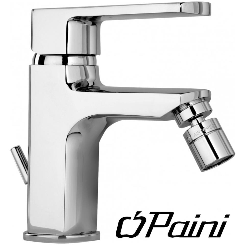 Miscelatore Bidet Monoforo Con Scarico Automatico 1"" 1/4 Paini - Cromato Lucido - Foto 2