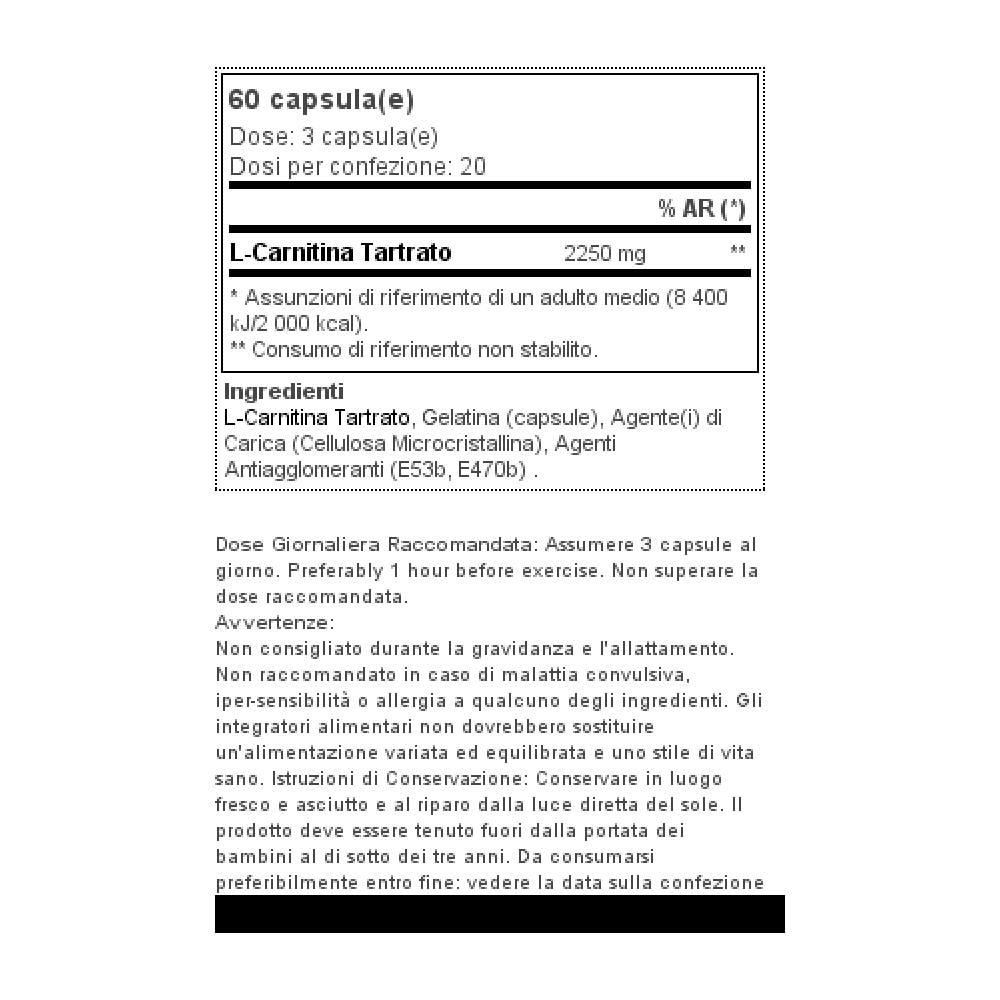 L-carnitina 60 Capsule - - Carnitines - - Foto 3