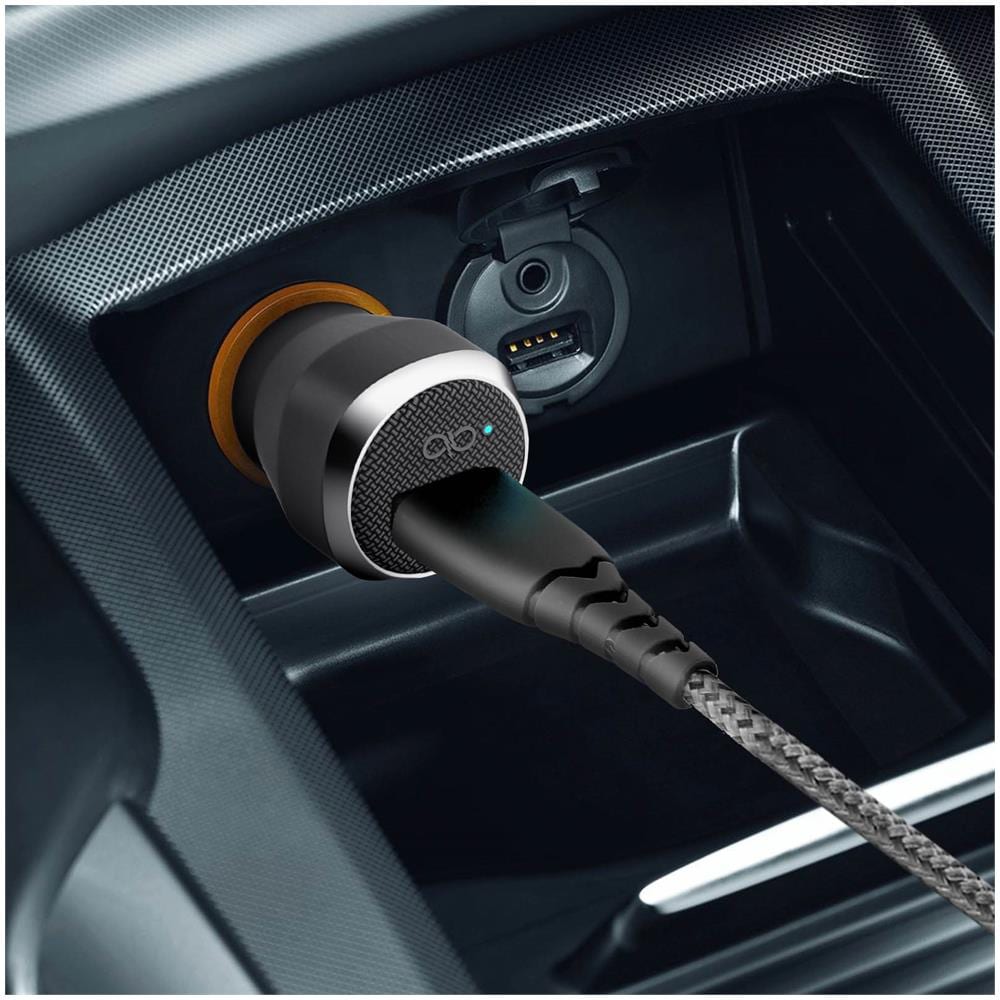Caricabatterie Auto 2.4a + Cavo Iphone / Ipad 1.2m Garanzia A Vita - Foto 5