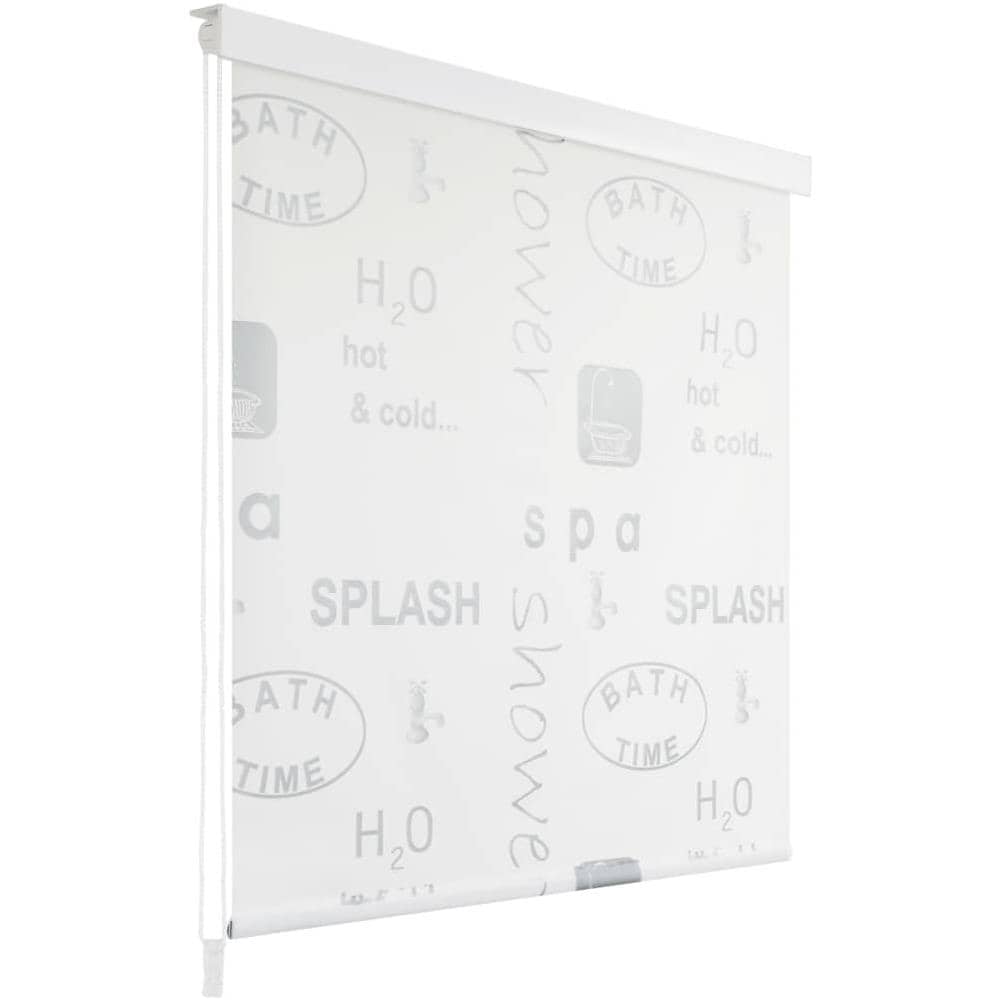 Tenda a Rullo per Doccia 120x240 cm Schizzi - Foto 1