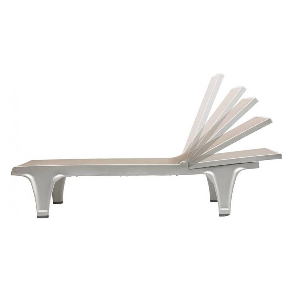 Lettino Tahiti Bianco / blu 2043-2 10 T60 - Foto 1