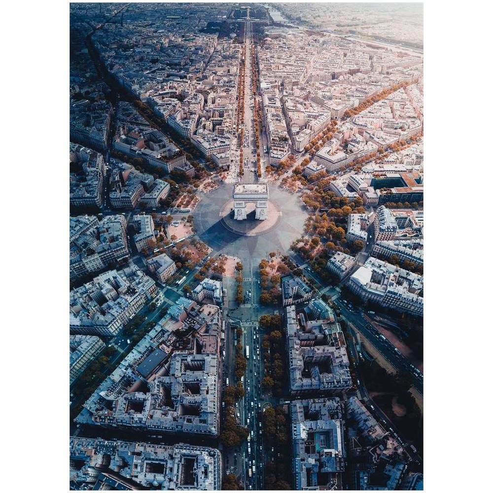 Puzzle Parigi dall'alto 1000 pz 70 x 50 cm 15990 - Foto 2