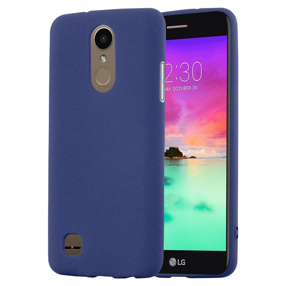 Custodia Compatibile Con Lg K10 2017 Us Version In Frost Blu Scuro - Coperchio Protettivo In Silicone Tpu Flessibile - Foto 8