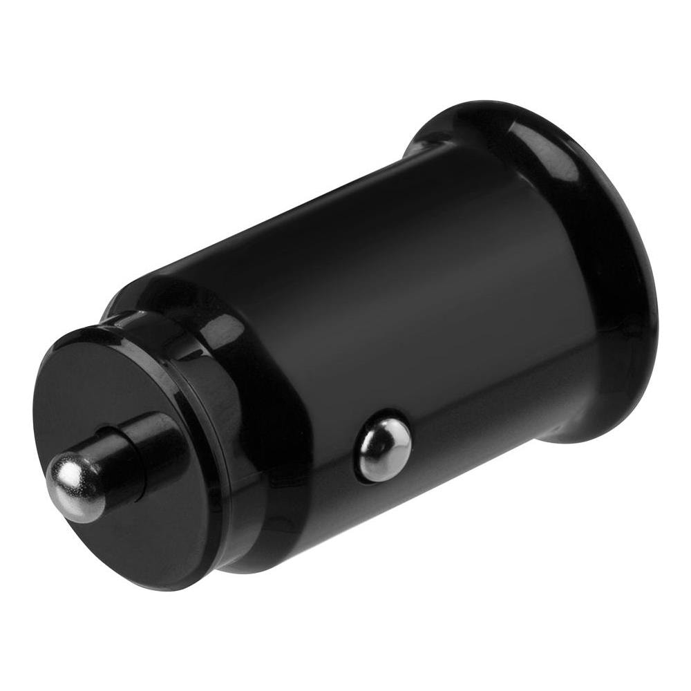 Usb-car124 Caricabatterie Per Dispositivi Mobili Nero Auto (Car Charger 2xusb-a 12w - Black) - Foto 2