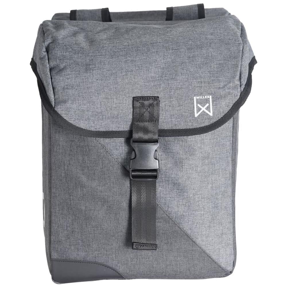 Borsa Doppia per Bicicletta 800 33 L Grigia e Nera - Foto 2