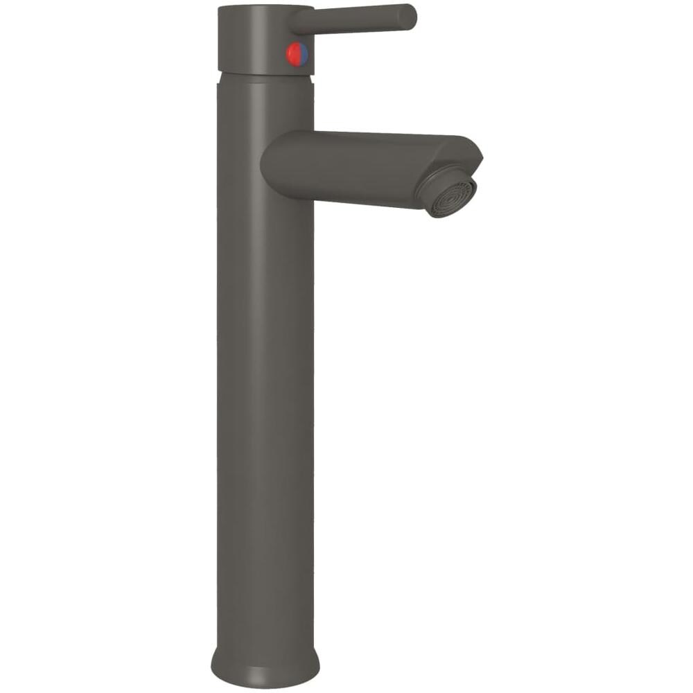 Rubinetto Miscelatore da Bagno Grigio 12x30 cm - Foto 1