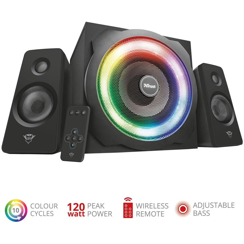 GXT 629 Tytan set di altoparlanti 2.1 canali 60 W Nero - Foto 6