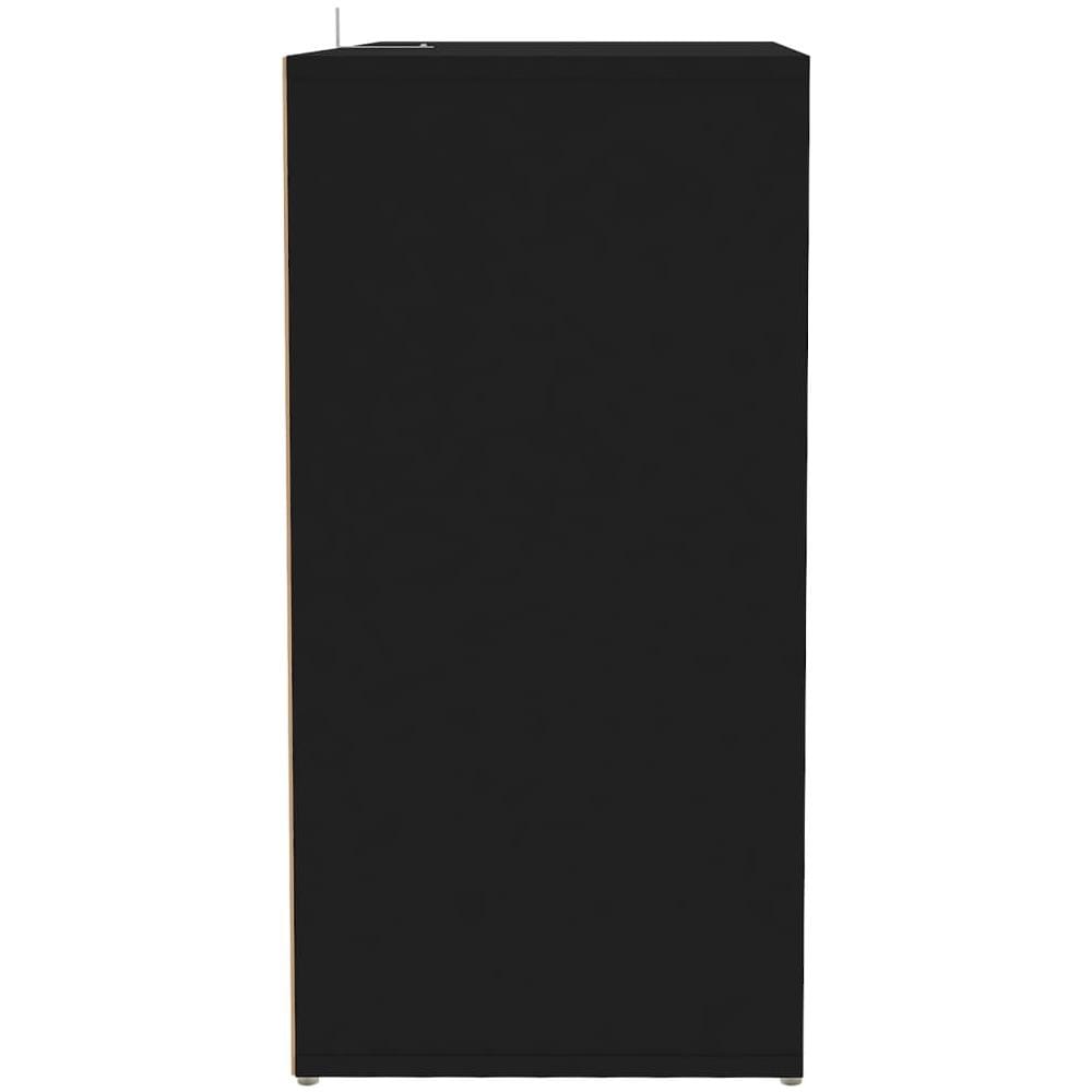 Scarpiera Nera 60x35x70 cm in Truciolato - Foto 10