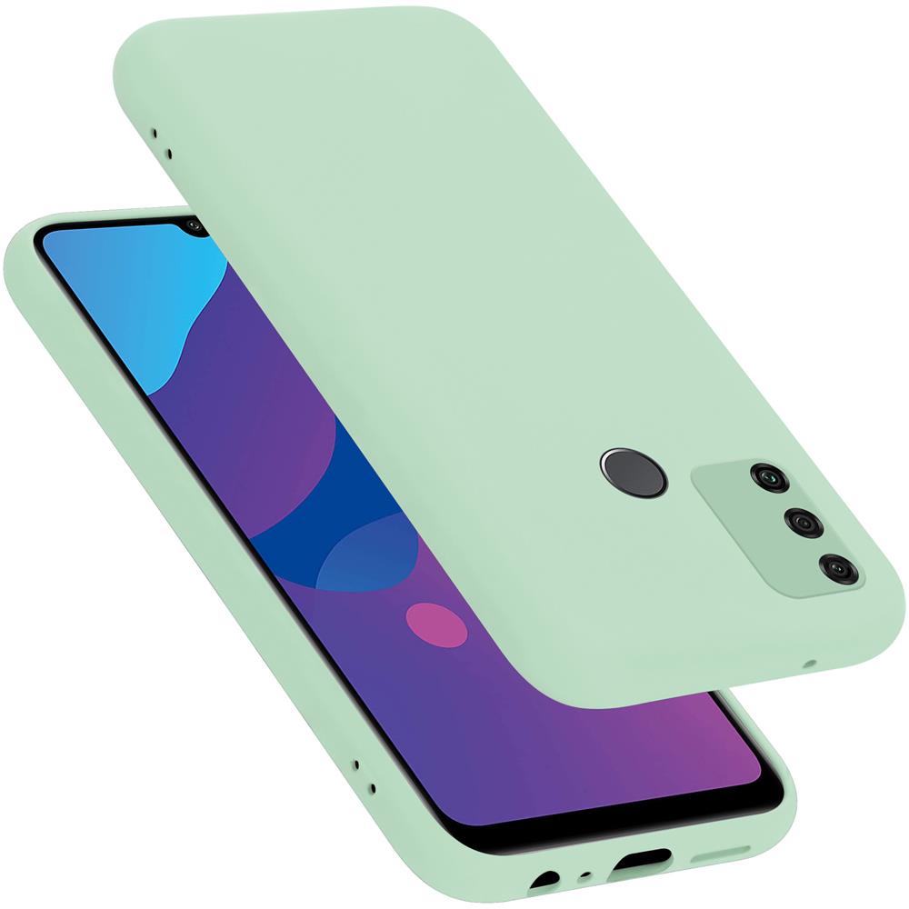 Custodia Compatibile Con Honor 9a In Liquid Verde Chiaro - Coperchio Protettivo In Silicone Tpu Flessibile - Foto 1