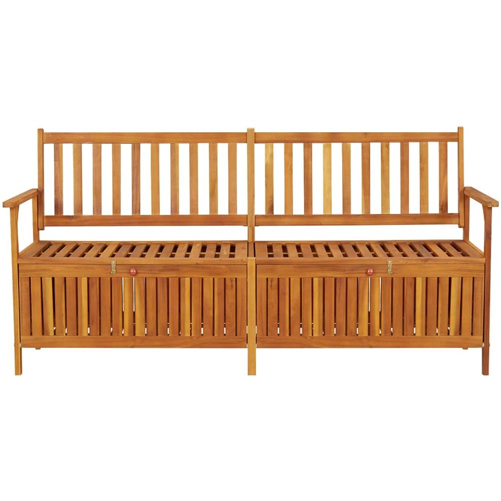 Cassapanca 170 cm in Legno Massello di Acacia - Foto 2