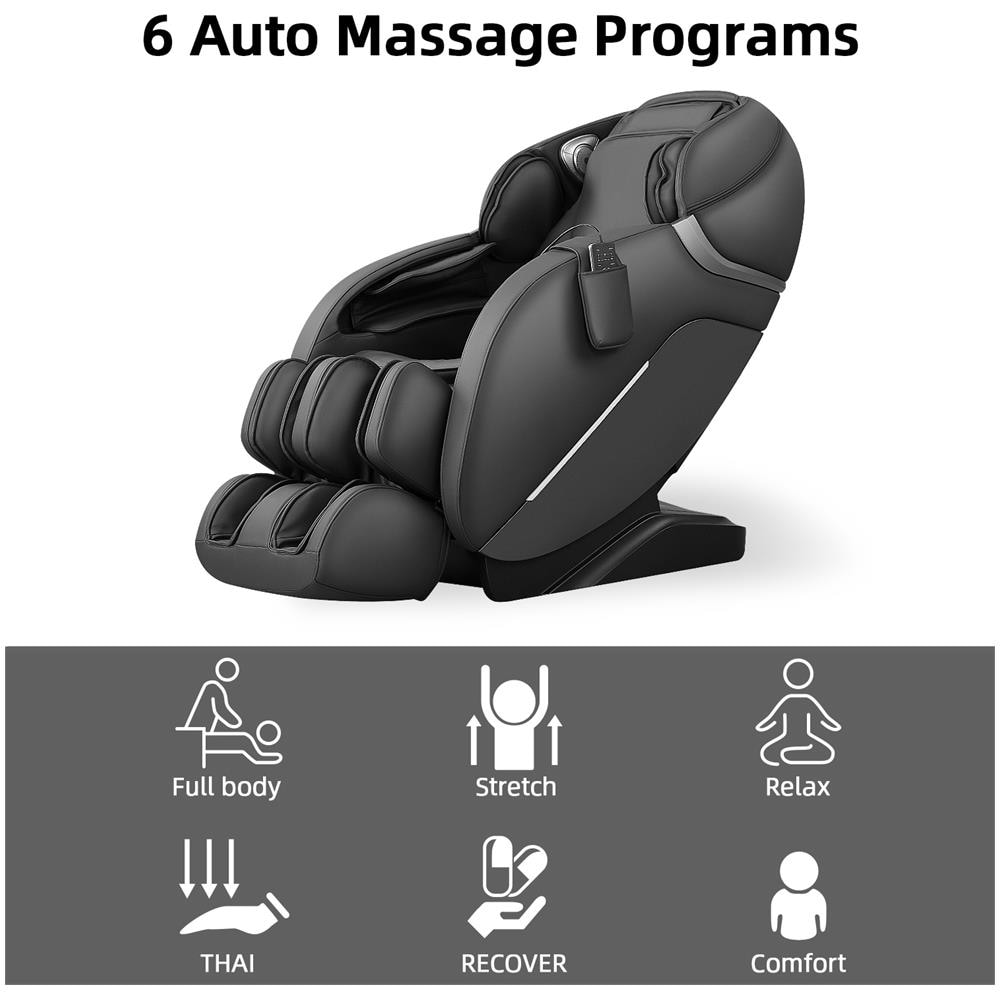 Poltrona Massaggiante Smart Irest A303 Sl Track Rulli Robotici 3d - Nero - Foto 1