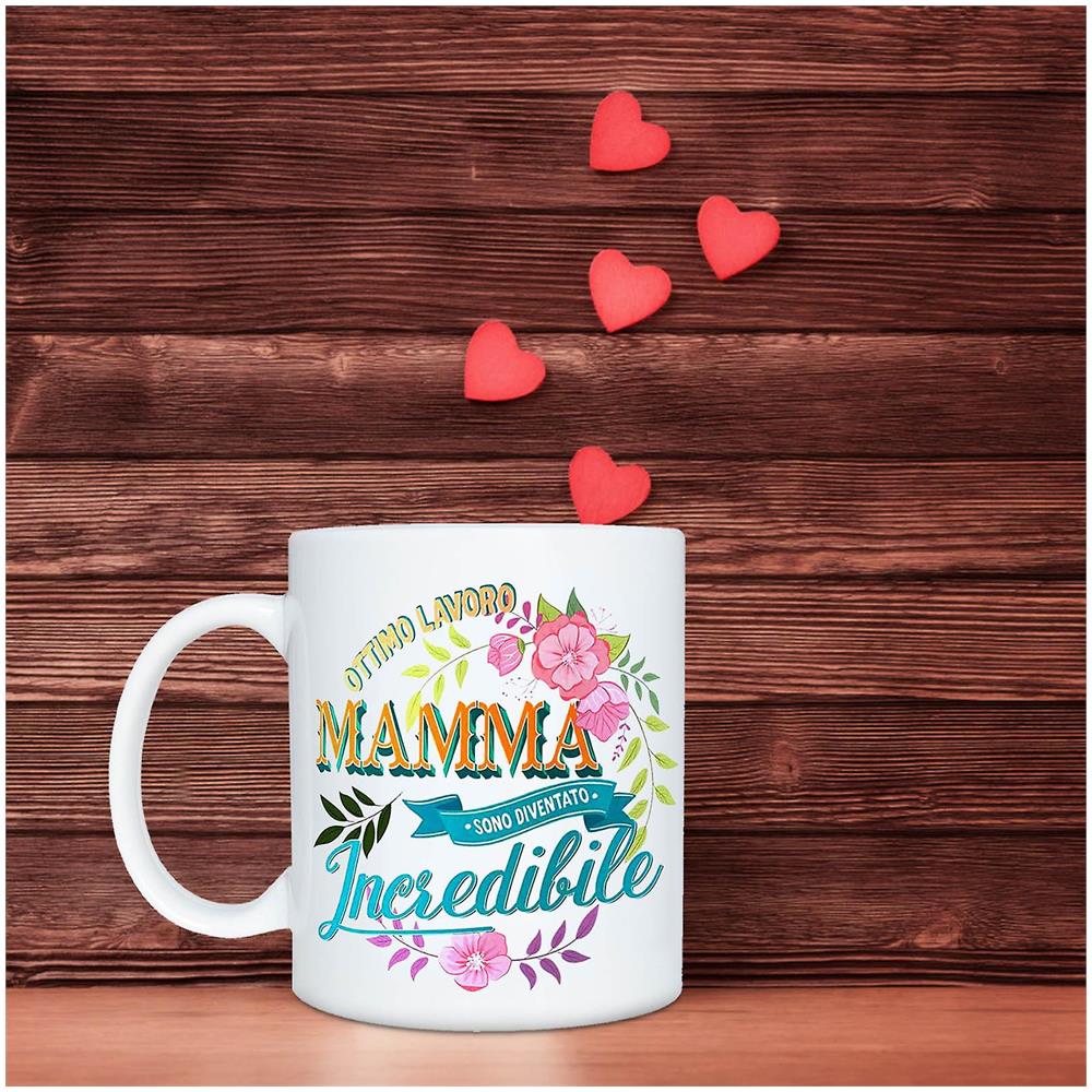 Tazza Regalo Per Mamma - 'Altre Mamme: Tu' - Stampata Su Entrambi I Lati - 330 Ml