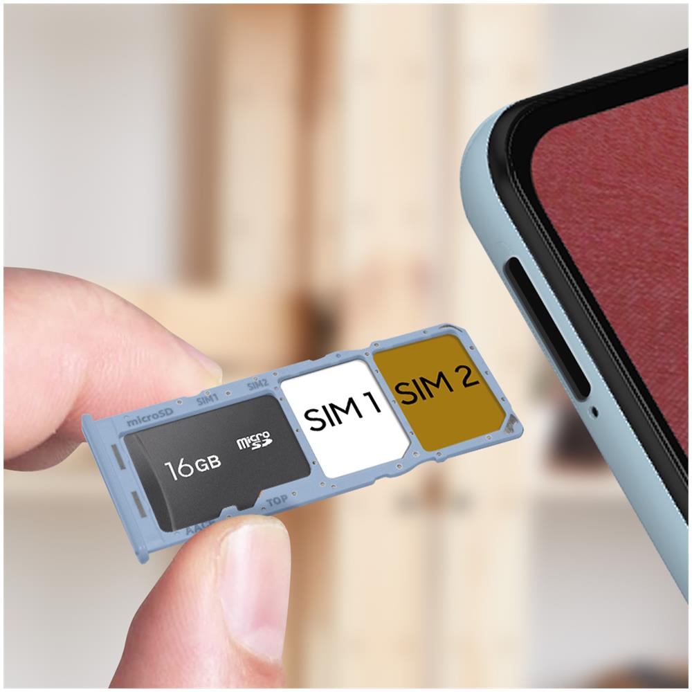 Carrellino Scheda Sim Per Samsung Galaxy A13 4g Compatibile Celeste - Foto 2